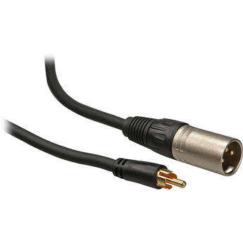 Comprehensive Standard Series 3-Pin XLR Male to RCA Male Cable (6')