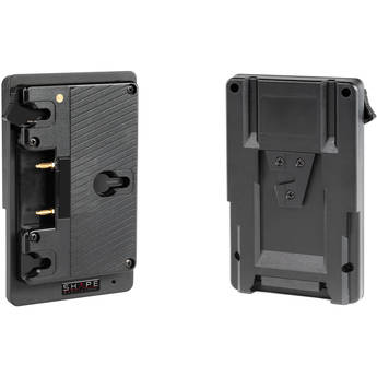 SHAPE Gold Mount to V-Mount Regulated Battery Converter