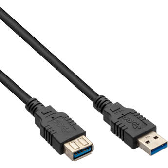 Pearstone USB 3.0 Type A Male to Type A Female Extension Cable - 6'