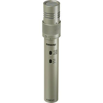 Shure KSM141/SL Condenser Microphone (Single Microphone)