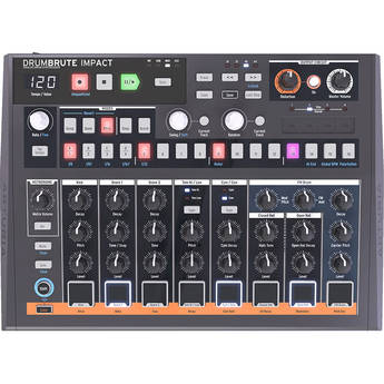 Arturia DrumBrute Impact Analog Drum Machine (Black)