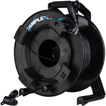 Camplex opticalCON LITE DUO Multimode Fiber Optic Tactical Cable Reel (1250')