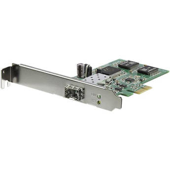 StarTech PEX1000SFP2 PCIe Gigabit Fiber Network Card with SFP