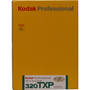 Kodak Professional Tri-X 320 Black and White Negative Film (5 x 7", 50 Sheets)