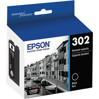 Epson Claria Premium 302 Standard-Capacity Ink Cartridge (Black)