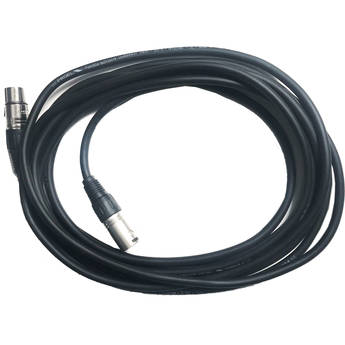 BB&S Lighting 3-Pin XLR Custom Cable with Neutrik Connectors for Pipeline (15')