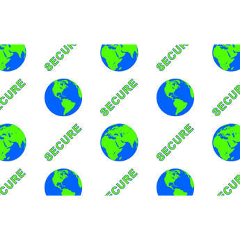 IDP Hologram Patch Type 1-Mil Laminate Film (Secure Globe, 250 Images Per Roll)
