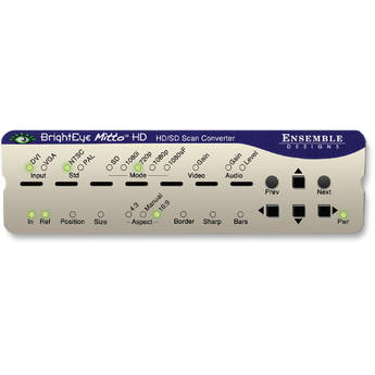 Ensemble Designs BEM-2-H BrightEye Mitto HD Scan Converter with HDCP Support
