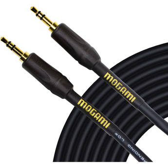 Mogami Gold 3.5mm TRS Male to 3.5mm TRS Male Stereo Audio Cable (6')