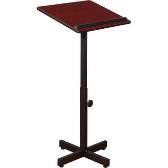 Oklahoma Sound Portable Presentation Lectern (Mahogany Laminate)
