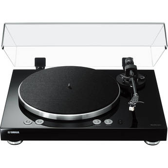 Yamaha MusicCast VINYL 500 Wireless Two-Speed Stereo Turntable (Piano Black)