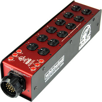 Whirlwind Power Link PL2 Stringer with Six 20A Duplex Outlets