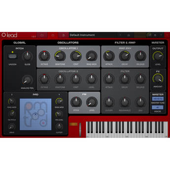 tracktion Retromod Lead - Clavia Synthesizer Emulation (Software, Download)