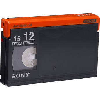 Sony BCT-12HD/2 HDCAM Videocassette, Small