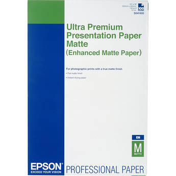 Epson Ultra Premium Presentation Paper Matte (13 x 19", 100 Sheets)