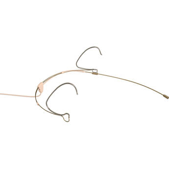 DPA Microphones 6066 CORE Subminiature Omnidirectional Headset Microphone with Locking 3.5mm Sennheiser Adapter (Beige)