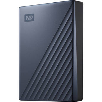 WD 4TB My Passport Ultra USB 3.0 Type-C External Hard Drive (Blue)