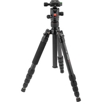 Oben CT-3586 Carbon Fiber Travel Tripod and Triple Action BZ-226T Ball Head