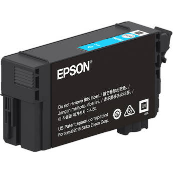 Epson UltraChrome XD2 T40W Cyan High-Capacity Ink Cartridge (50mL)