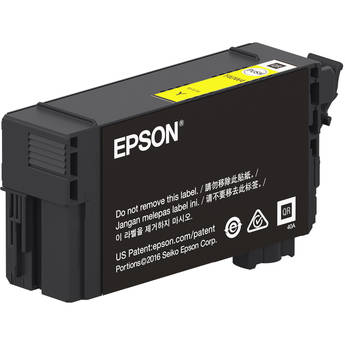 Epson UltraChrome XD2 T40W Yellow High-Capacity Ink Cartridge (50mL)