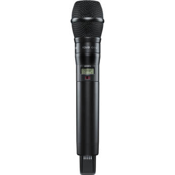 Shure ADX2FD/K9B Digital Handheld Wireless Microphone Transmitter with KSM9 Capsule (G57: 470 to 616 MHz, Black)