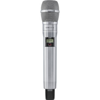 Shure ADX2FD/K9N Digital Handheld Wireless Microphone Transmitter with KSM9 Capsule (G57: 470 to 616 MHz, Nickel)