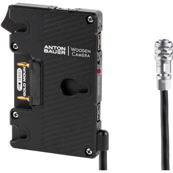 Wooden Camera Pro Gold Mount Battery Plate for Blackmagic Pocket Cinema Camera 6K/6K Pro/4K
