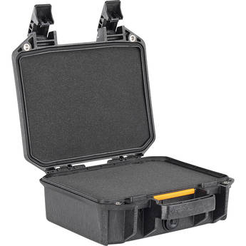 Pelican Vault V100 Hard Case with Foam Insert (Black, 6.5L)