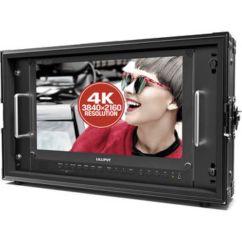 Lilliput 15.6" 12G-SDI 4K IPS Monitor (V-Mount, 6 RU)