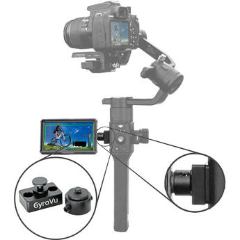 GyroVu Lightweight 5" On-Camera HDMI Monitor with 360° Swivel Mount for DJI Ronin-S