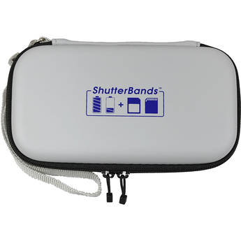 ShutterBands Batteries and Cards Case for Pentax D LI109 Battery (Gray)