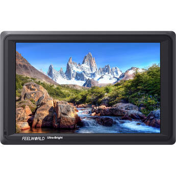 FeelWorld 7" 4K Ultra-Bright Monitor with Loop-Through HDMI and 3G-SDI