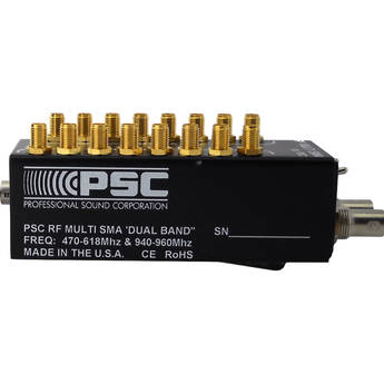 PSC RF Multi SMA (470-618 & 940-960 MHz)