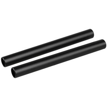 CAMVATE Aluminum 15mm Rod with M12 End Threads (5.9", Pair)