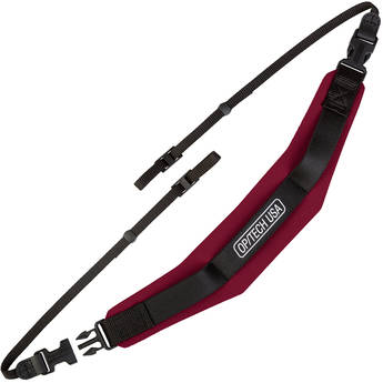 OP/TECH USA Pro Strap 3/8" (Wine Red)