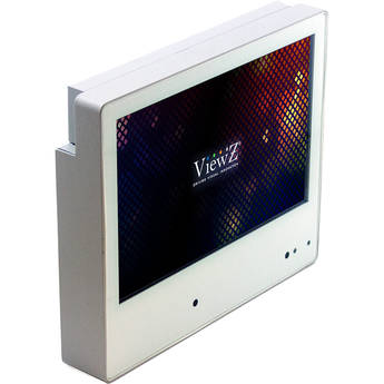ViewZ IP PVM-N Series 10.1" WXGA LED Public View Monitor with 2MP Camera (White)