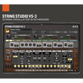 Applied Acoustics Systems String Studio VS-3 String Modeling Synth Bundle with Assorted Sound Packs (Download)