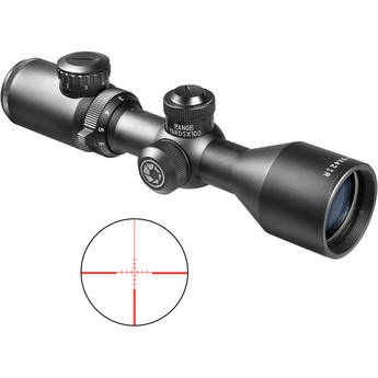 Barska 3-9x42 IR Contour Riflescope (Illuminated IR 4A Mil-Plex Reticle, Black Matte)