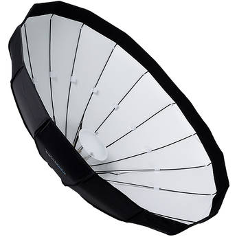 FotodioX EZ-Pro Foldable Beauty Dish Softbox Combo for Multiblitz Profilux Flash Heads (48")