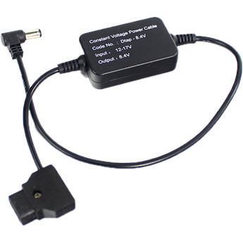 LanParte D-Tap to Barrel 8.4V Regulated Constant Power Cable