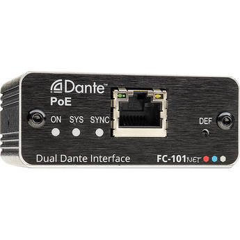 Kramer FC-102Net 2-Channel Dante Decoder & PoE Acceptor