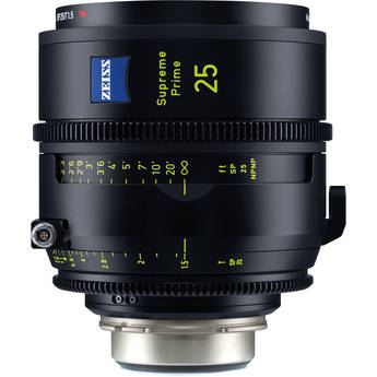 ZEISS Supreme Prime 25mm T1.5 (Feet, PL Mount)