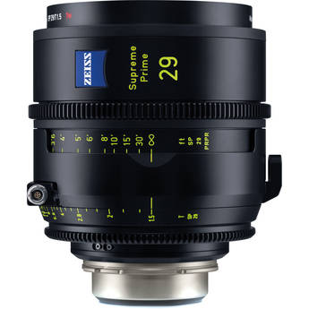 ZEISS Supreme Prime 29mm T1.5 (Feet, PL Mount)