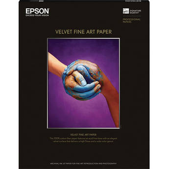 Epson Velvet Fine Art Paper (13 x 19", 20 Sheets)