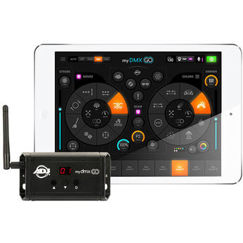 ADJ myDMX Go - DMX Lighting Control System with Wi-Fi/USB Interface (iPad/Android)