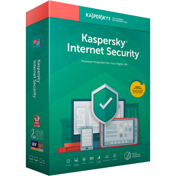 Kaspersky Internet Security 2019 (3 Devices, 1-Year License, Key Card Code)