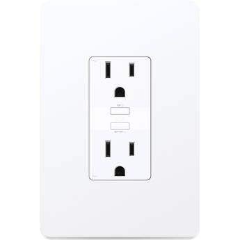 TP-Link KP200 Kasa Smart Wi-Fi In-Wall Power Outlet