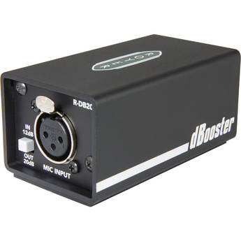 Royer Labs R-DB20 dBooster In-Line Signal Booster for Dynamic and Ribbon Microphones