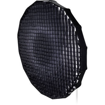 FotodioX EZ-Pro Foldable Beauty Dish Softbox Combo with 50-Degree Grid for Multiblitz Varilux Flash Heads (48")