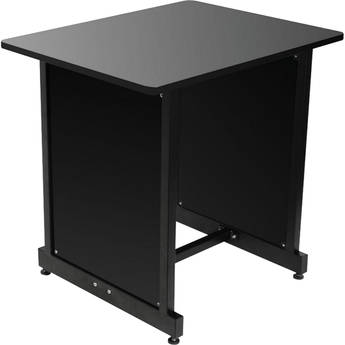 On-Stage WSR7500B Rack Cabinet (Black Wood with Black Steel)
